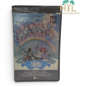 The Muppet Movie VHS CBS Fox Watermark Used